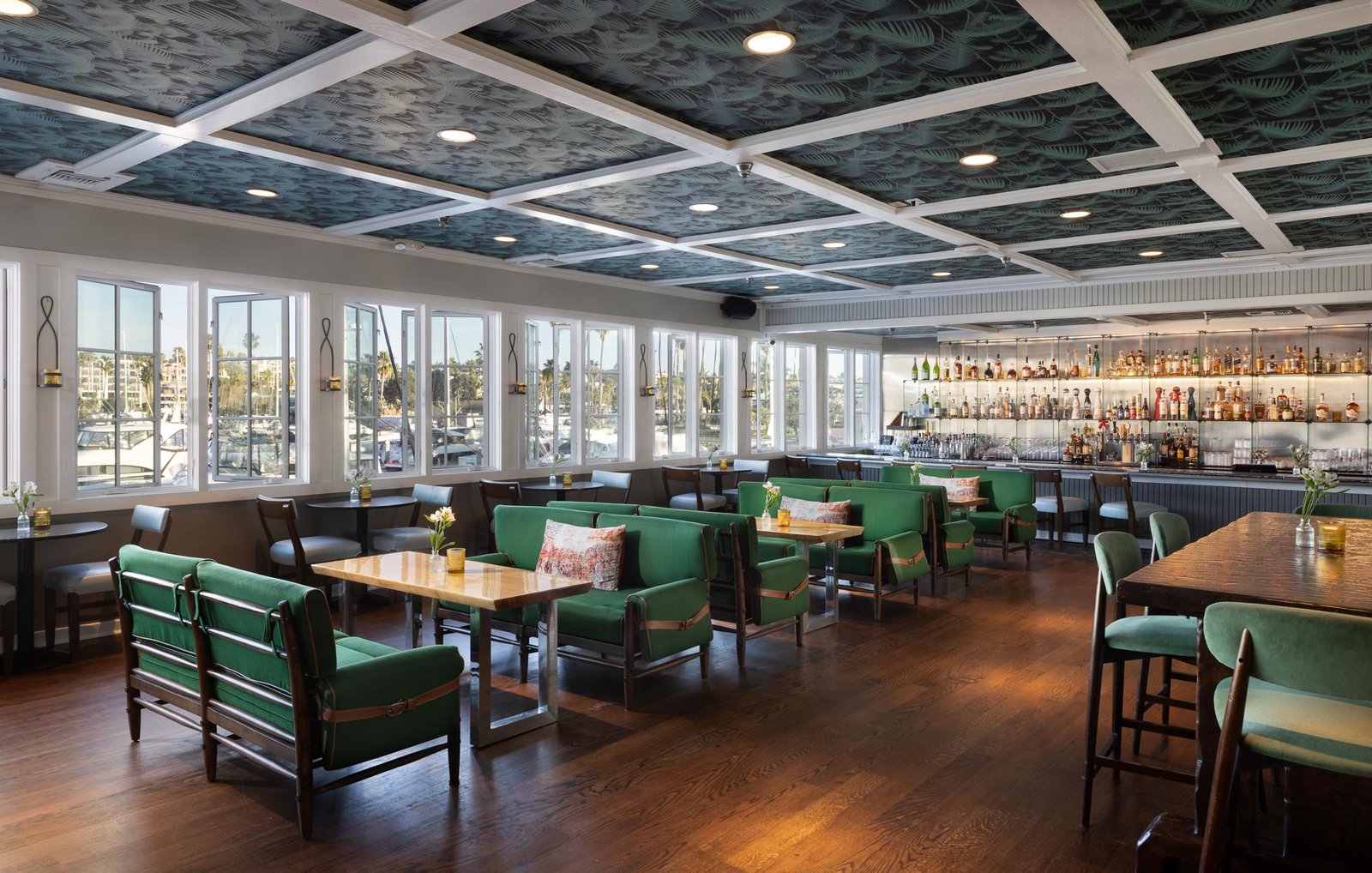 The Portofino Hotel & Marina, at the table