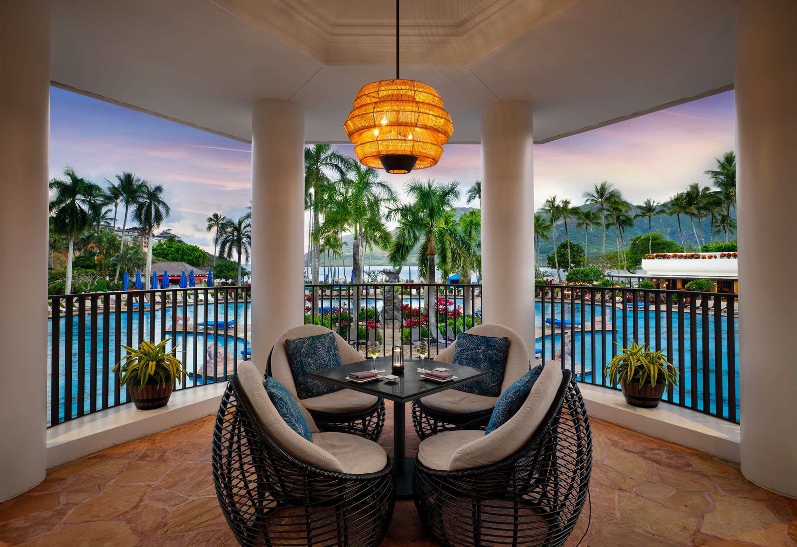 The Royal Sonesta Kaua'i Resort Lihue, at the table