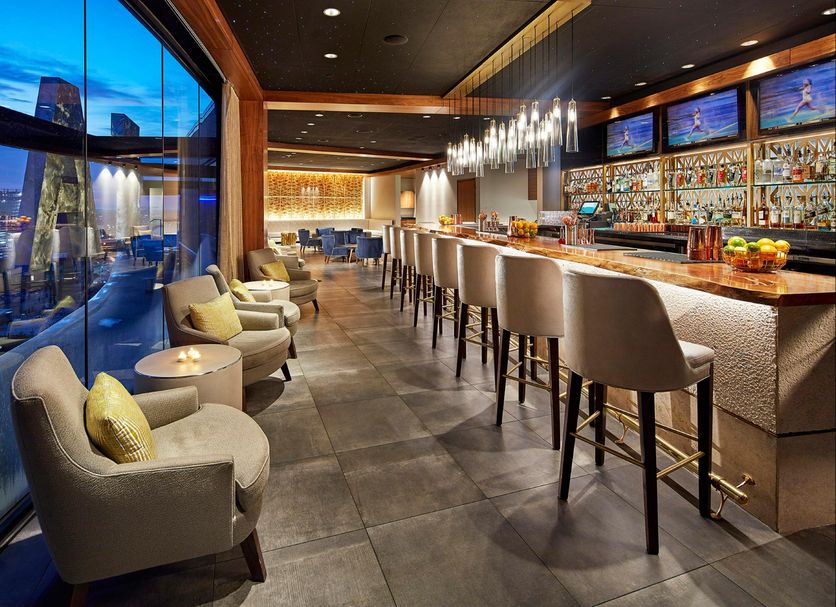 The Statler Dallas, Curio Collection by Hilton, at the table