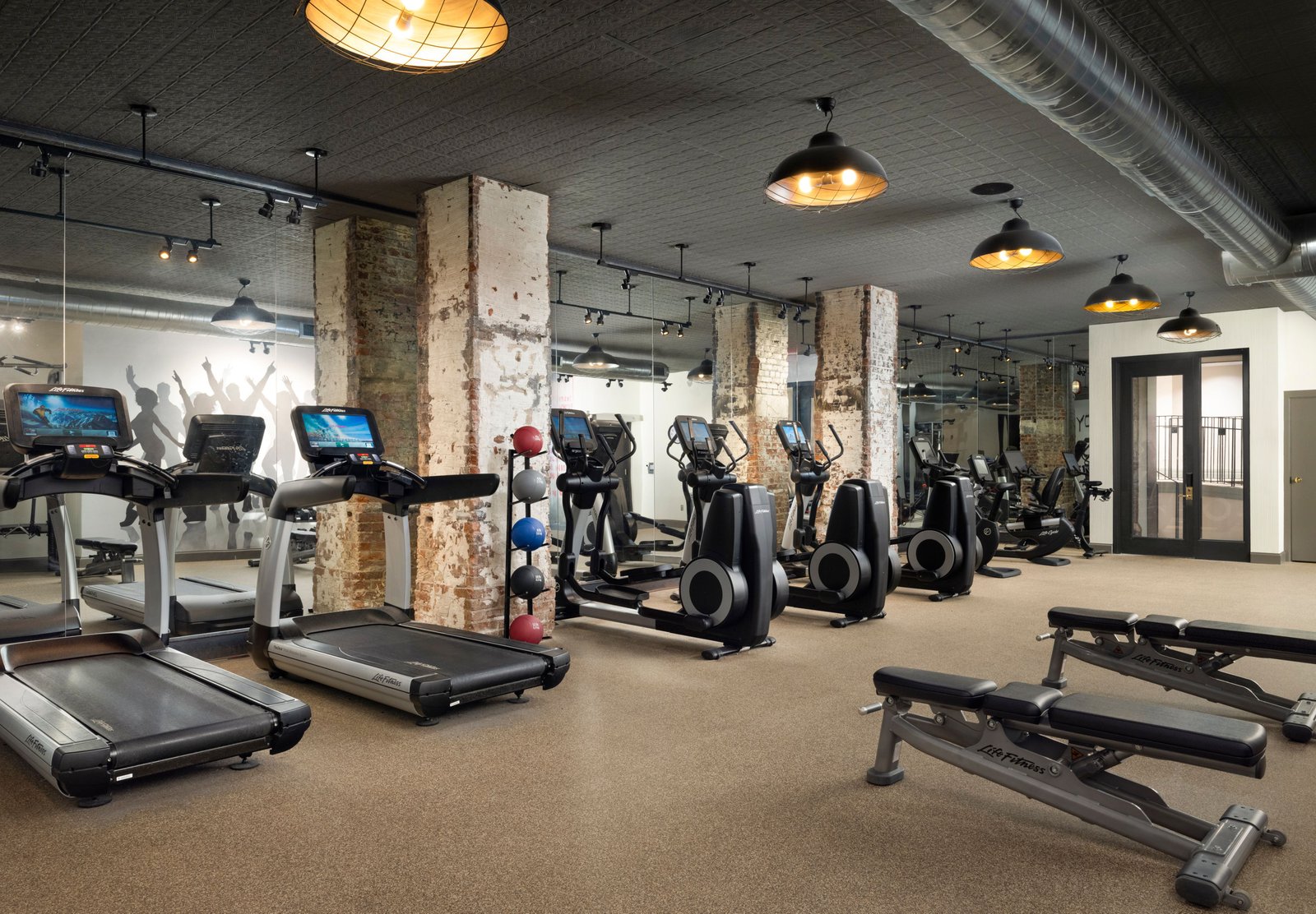 The Union Station Nashville Yards, Autograph Collection, the gym