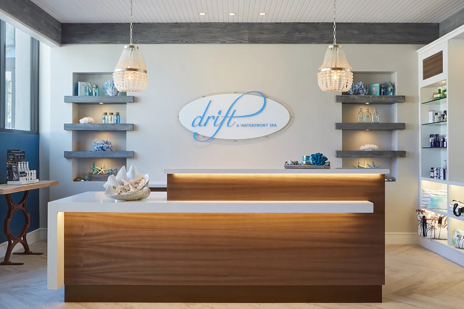 The Waterfront Beach Resort, a Hilton Hotel, the spa