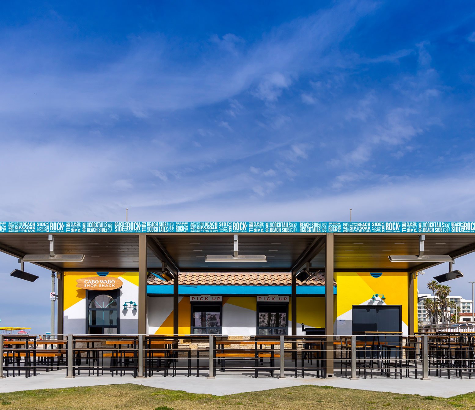 The Waterfront Beach Resort, a Hilton Hotel, at the table