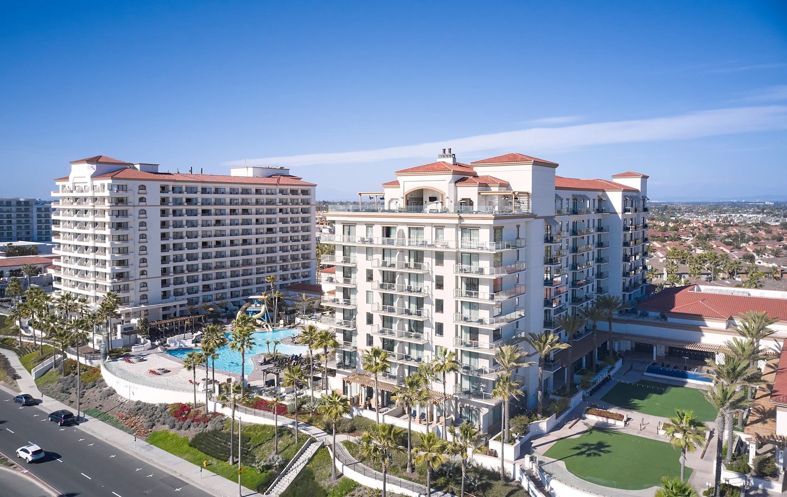 The Waterfront Beach Resort, a Hilton Hotel, how it began