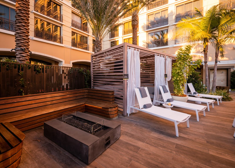 The Westin Anaheim Resort, the pool