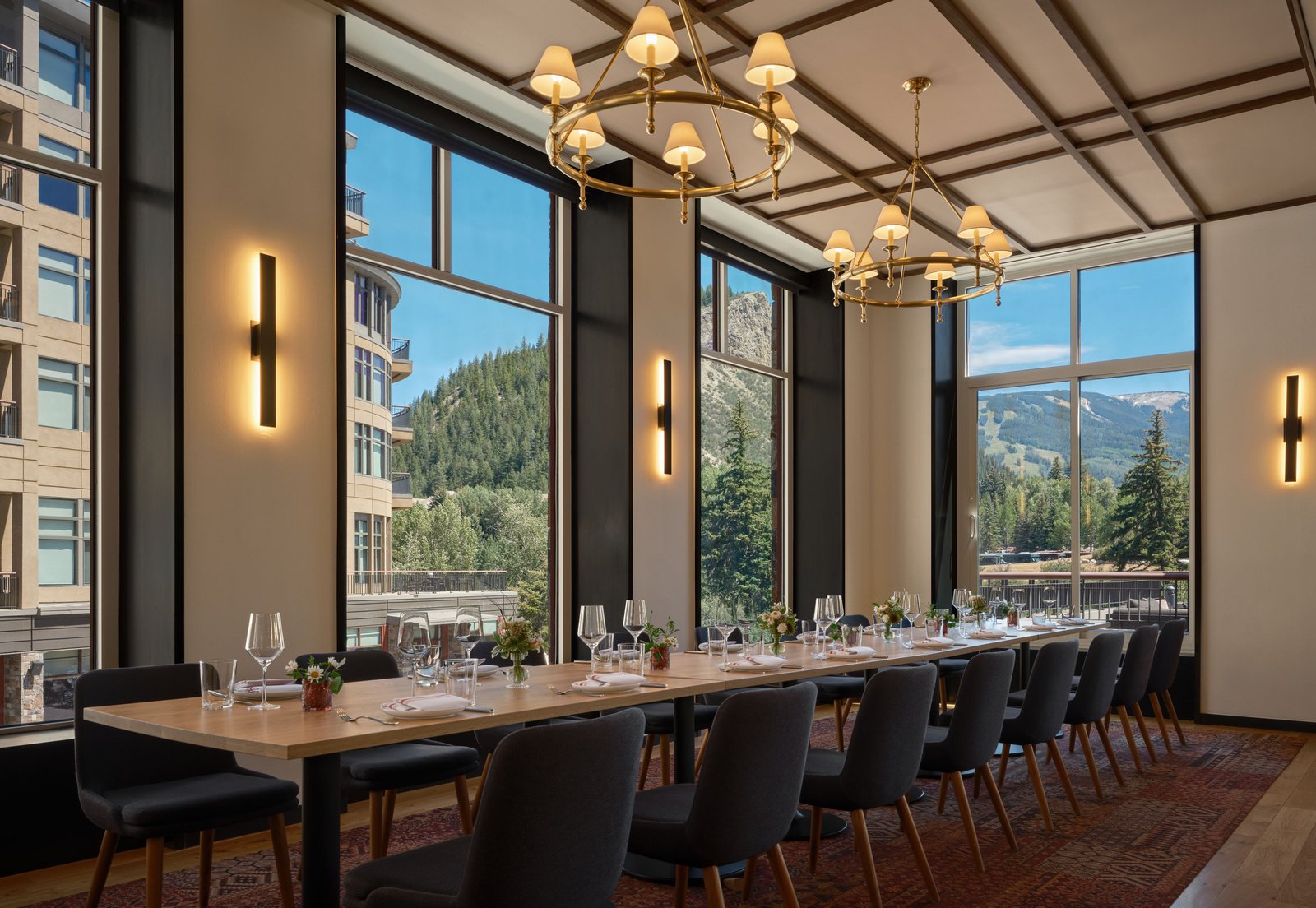 The Westin Riverfront Resort & Spa, Avon, Vail Valley, at the table