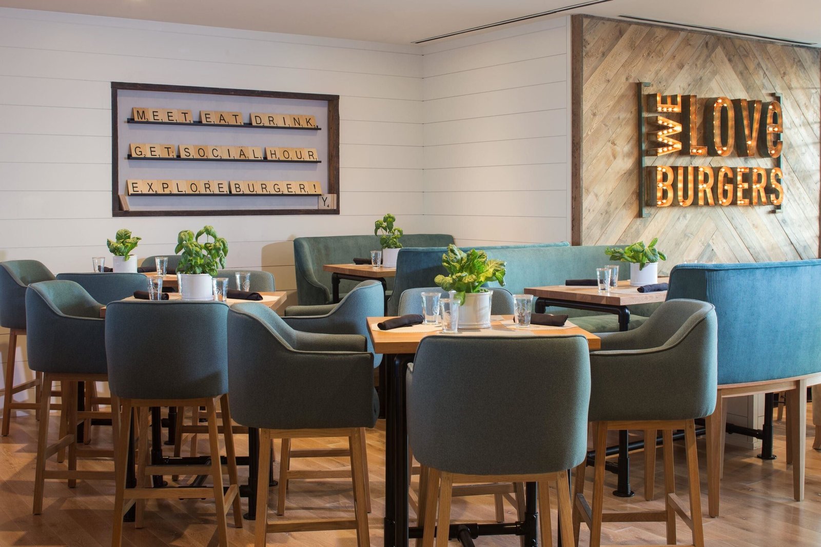 Treasure Island Beach Resort, at the table