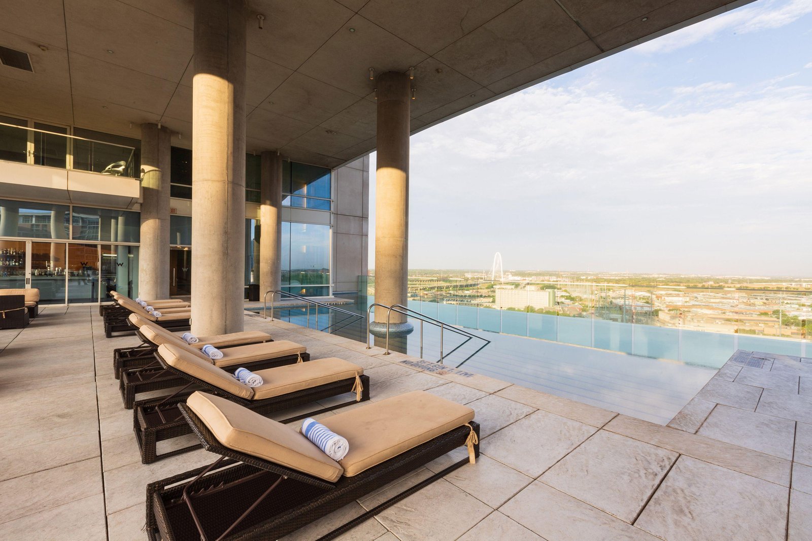 W Dallas, the pool