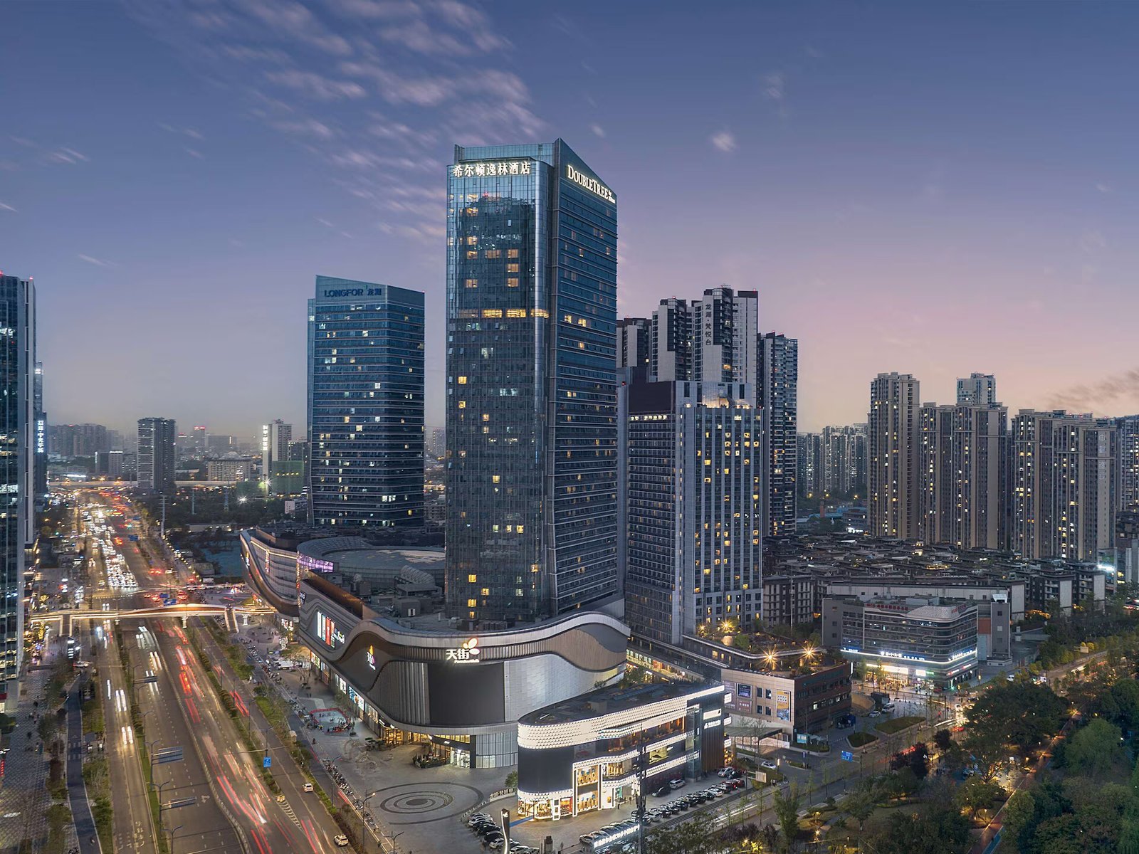 DoubleTree by Hilton Chengdu Riverside — backstory