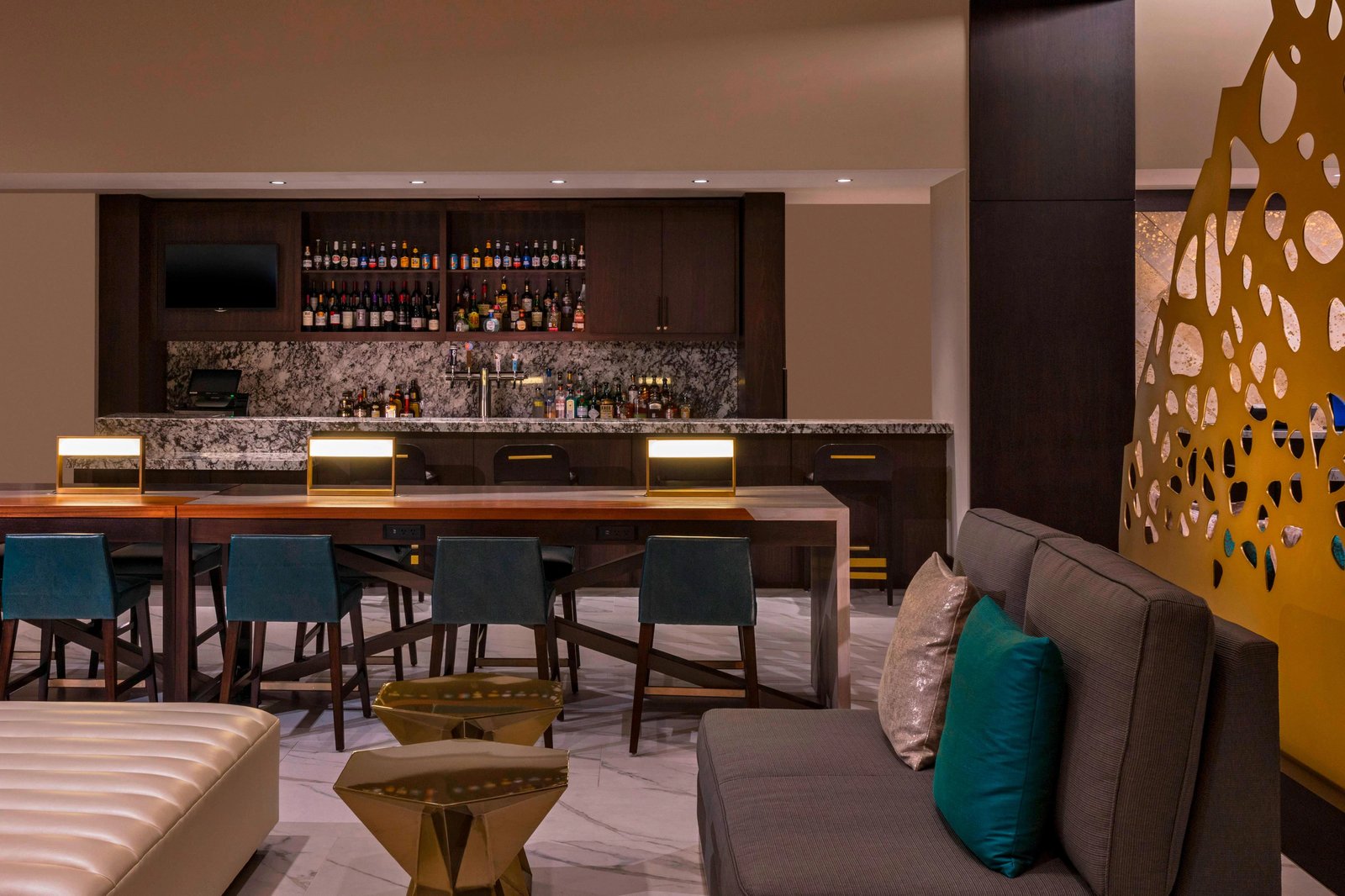 The Westin Galleria Houston, at the table