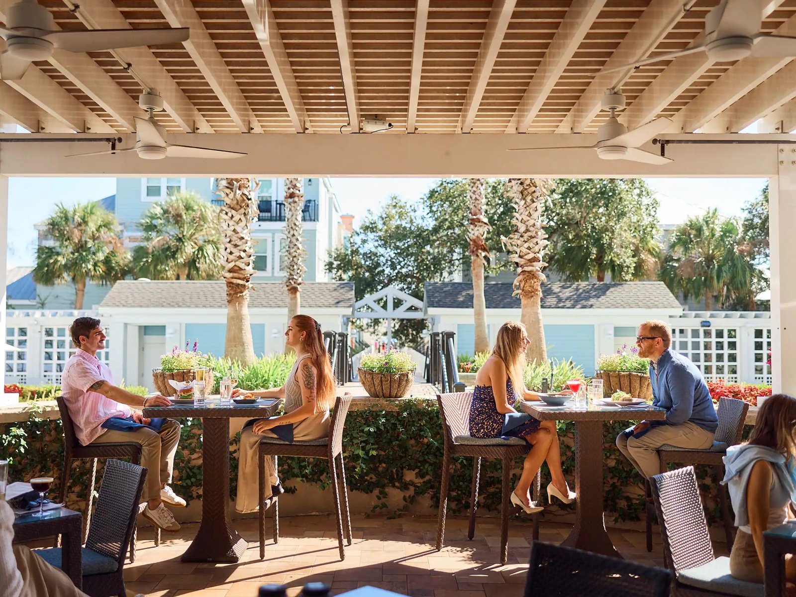 Wild Dunes Resort, at the table