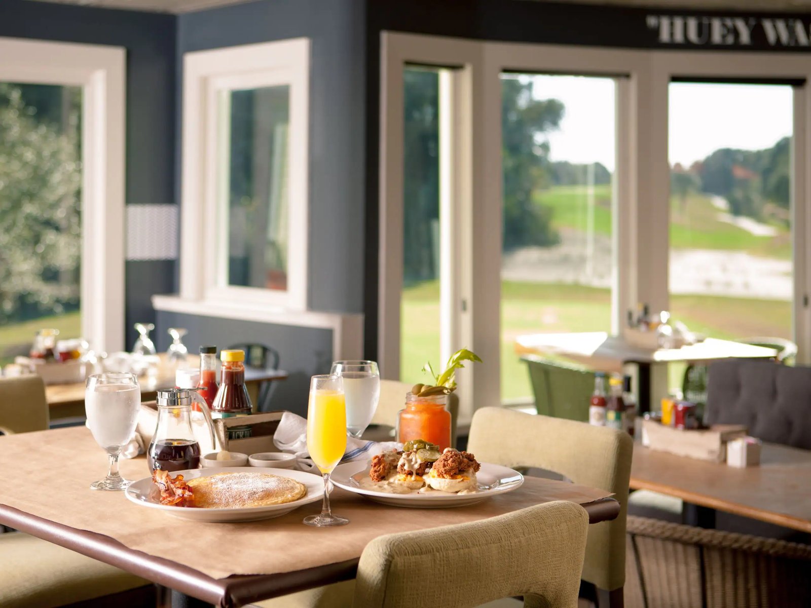 Wild Dunes Resort, at the table