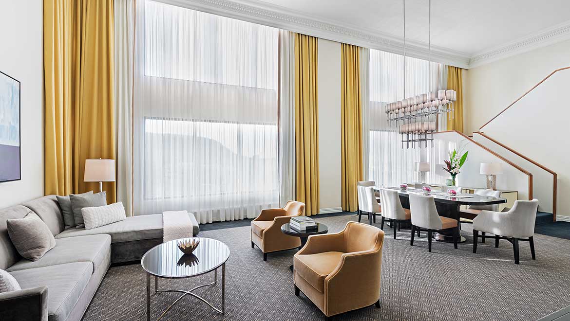 Hotel Omni Mont-Royal, rooms