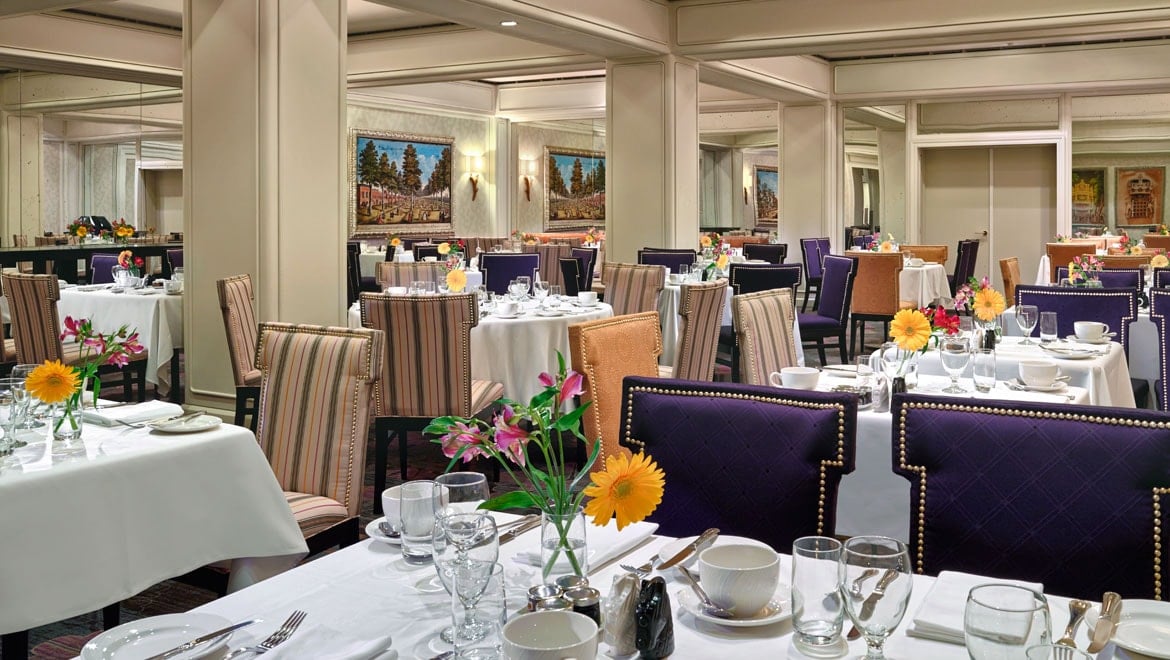 The Omni King Edward Hotel, at the table