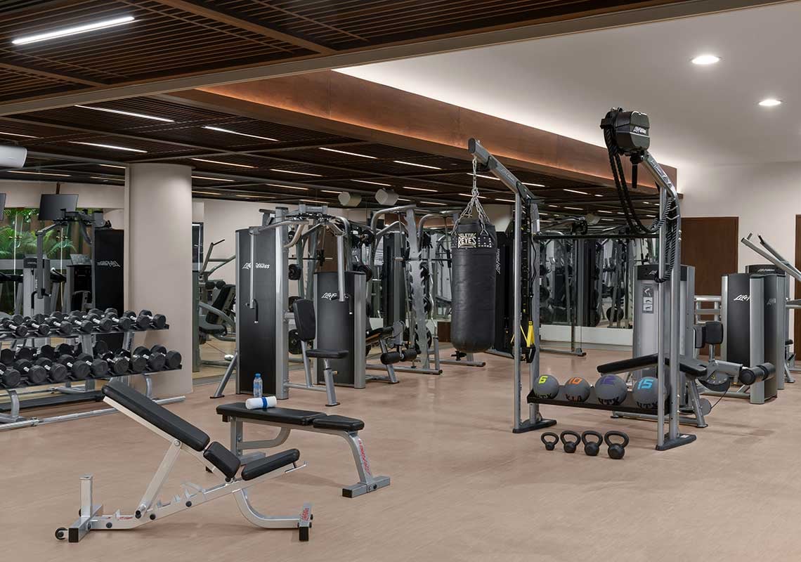 Hilton Cancun Mar Caribe All-Inclusive Resort, gym and hydrotherapy