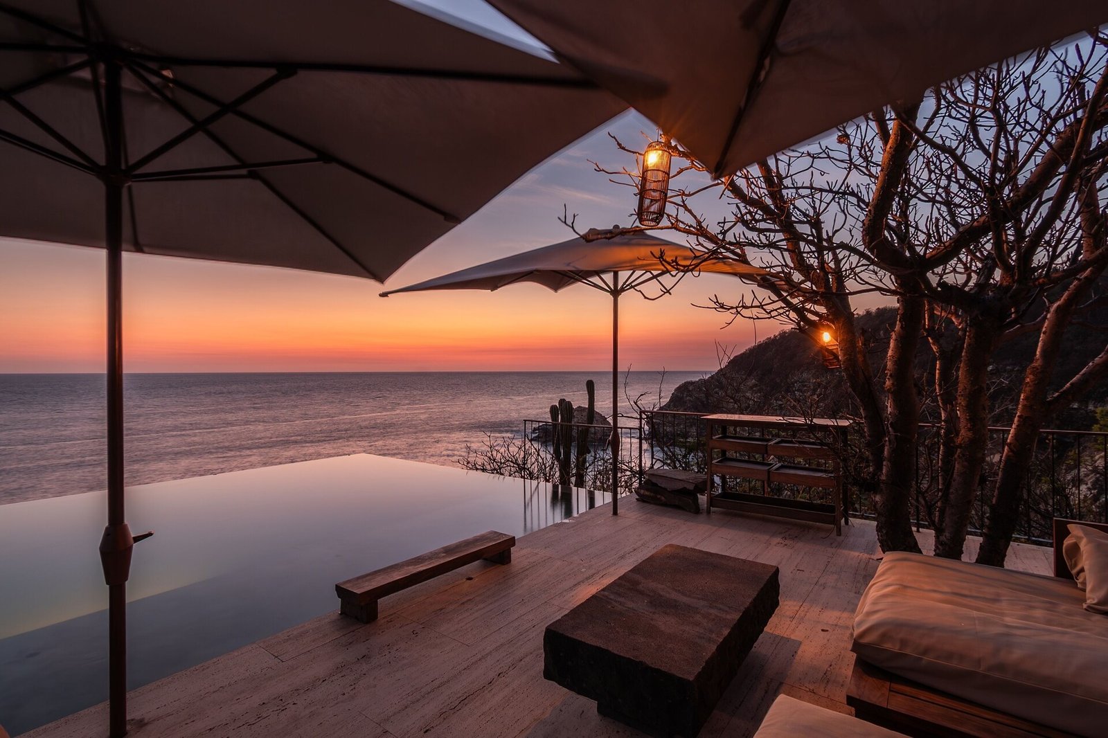 La Valise Mazunte, the pool