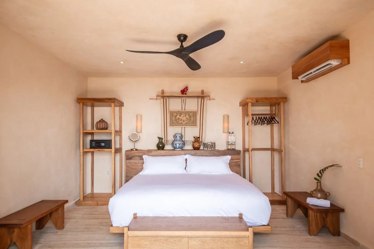 La Valise Mazunte, rooms