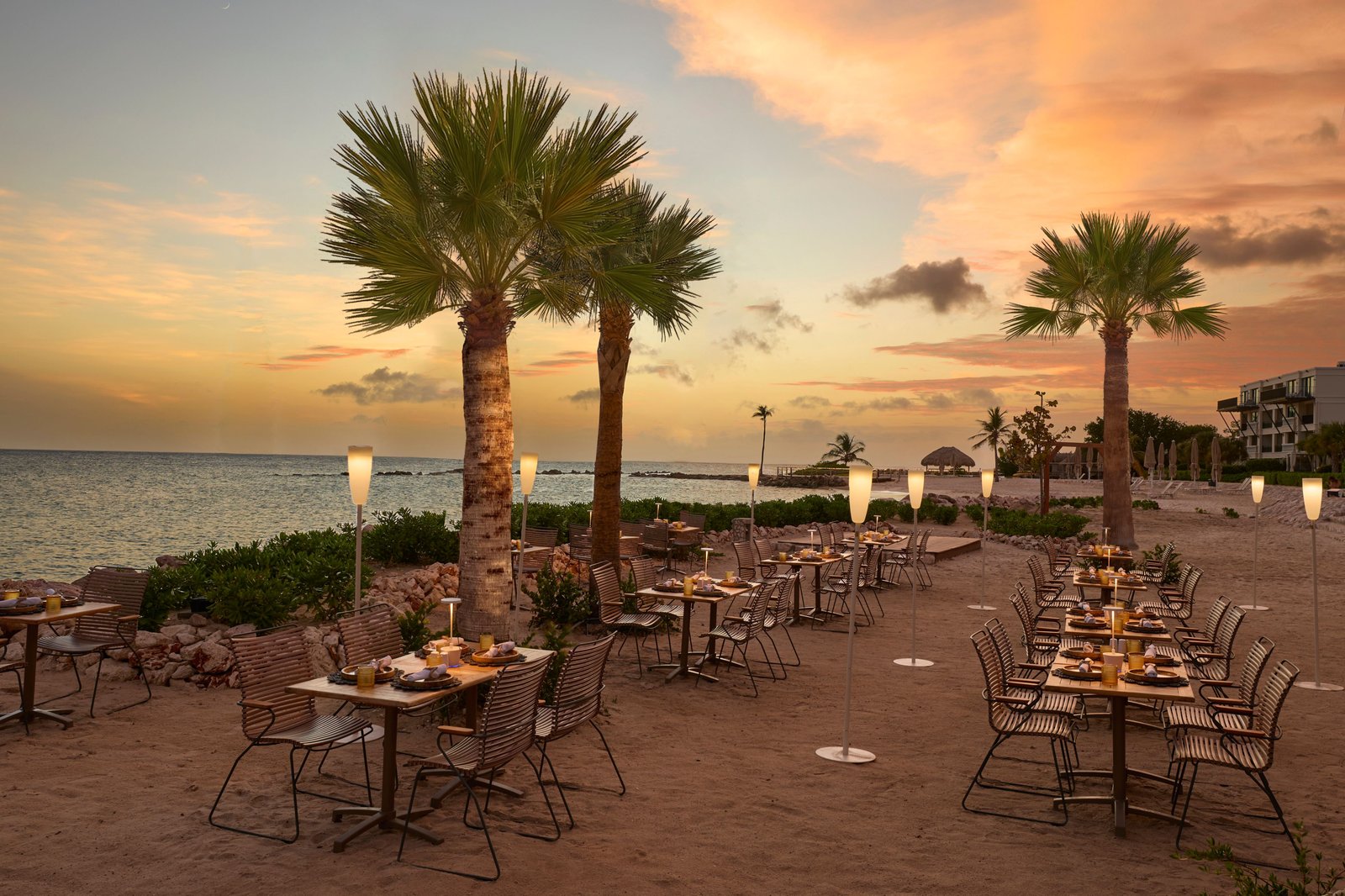 Curacao Marriott Beach Resort, salty at the beach
