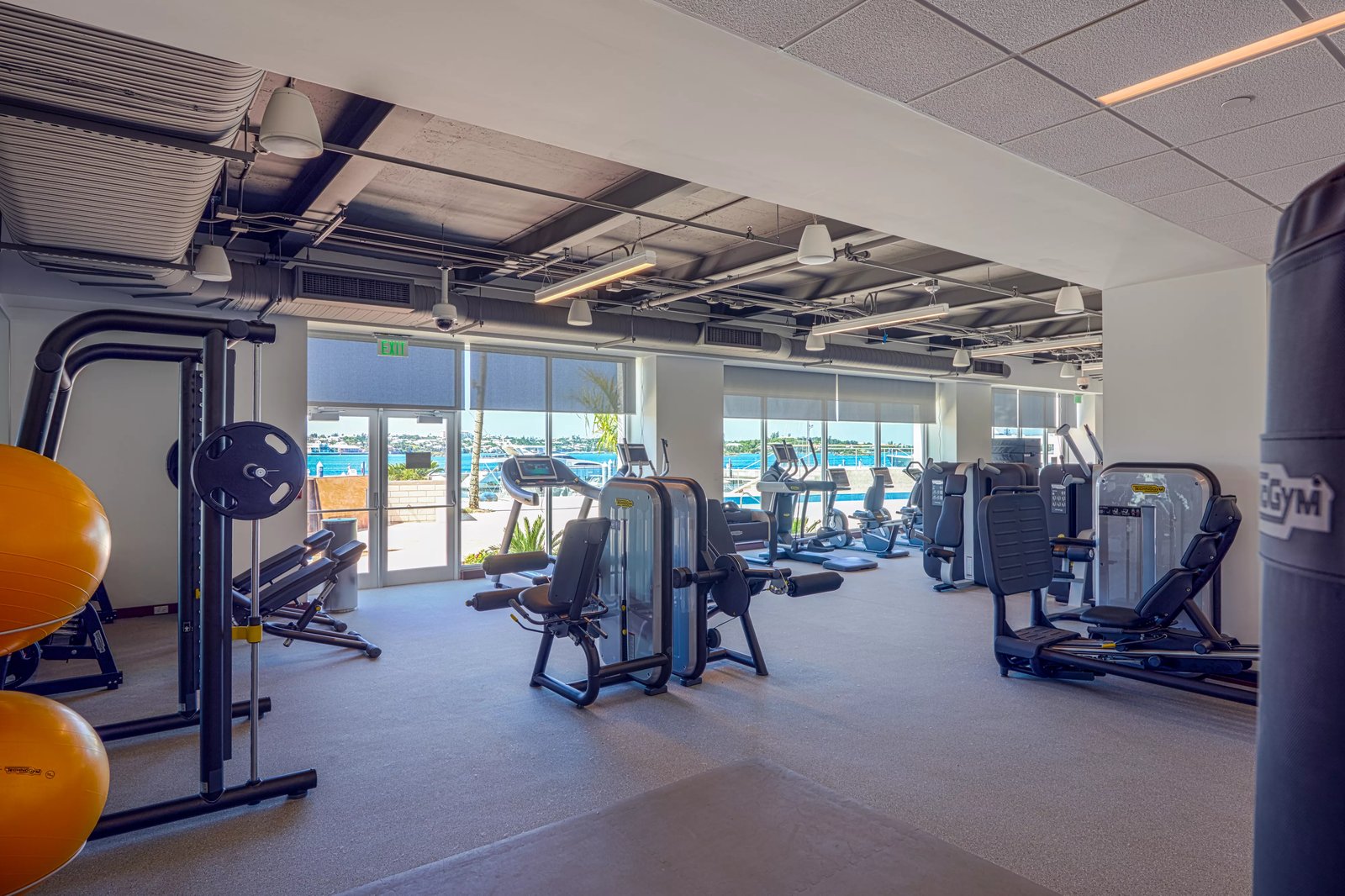 Hamilton Princess & Beach Club, the gym and studio