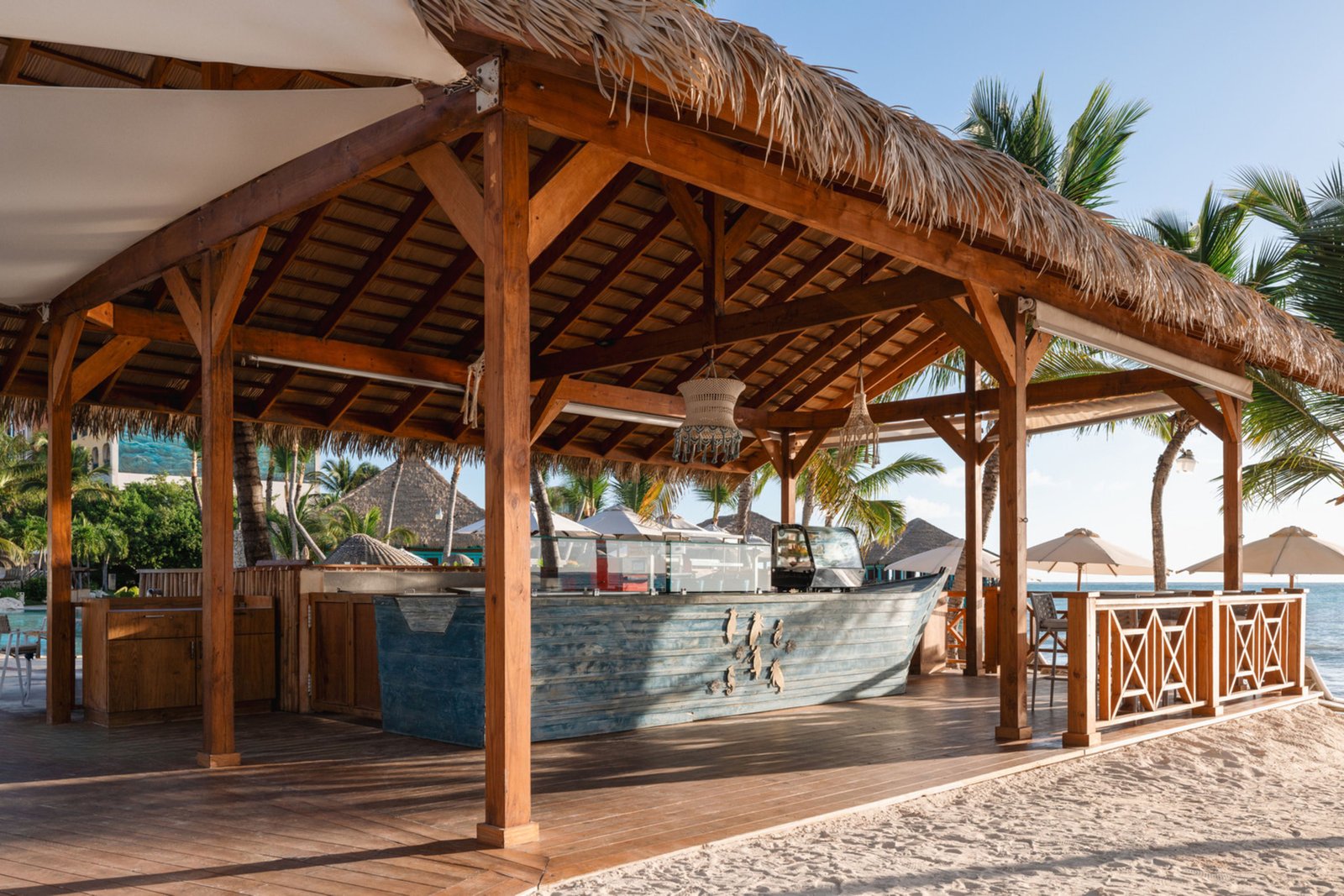 Sanctuary Cap Cana, at the table