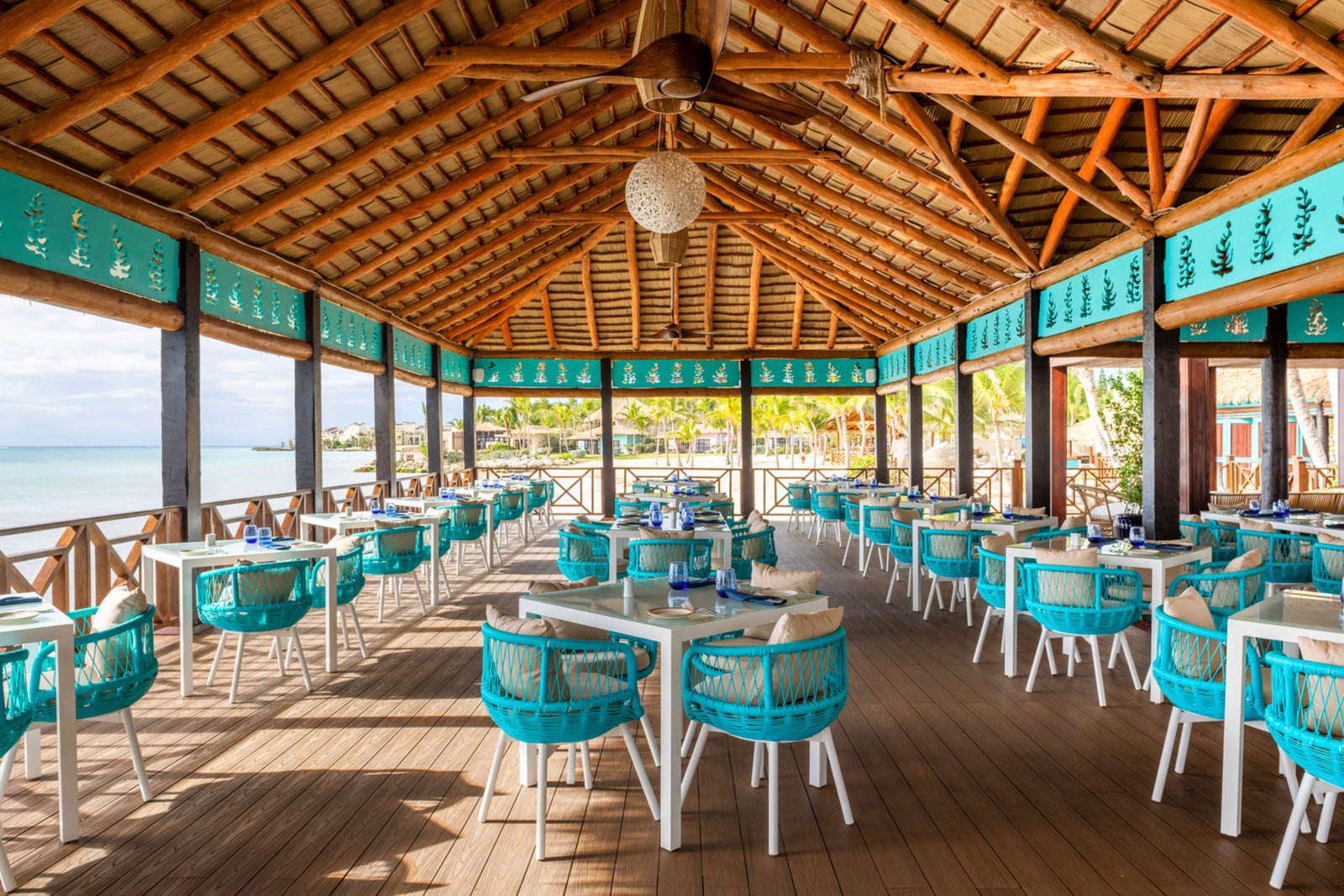 Sanctuary Cap Cana, at the table