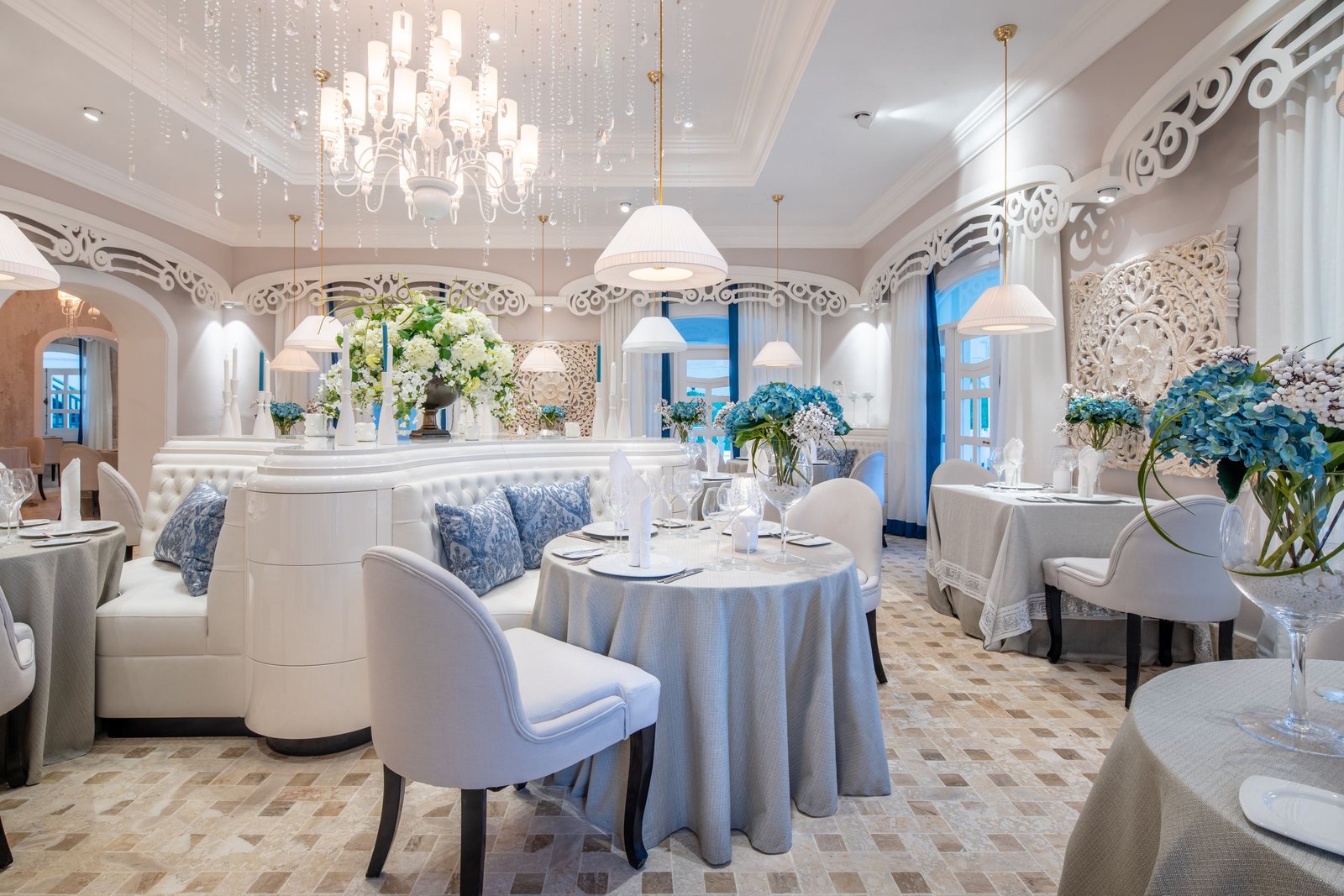 Sanctuary Cap Cana, at the table