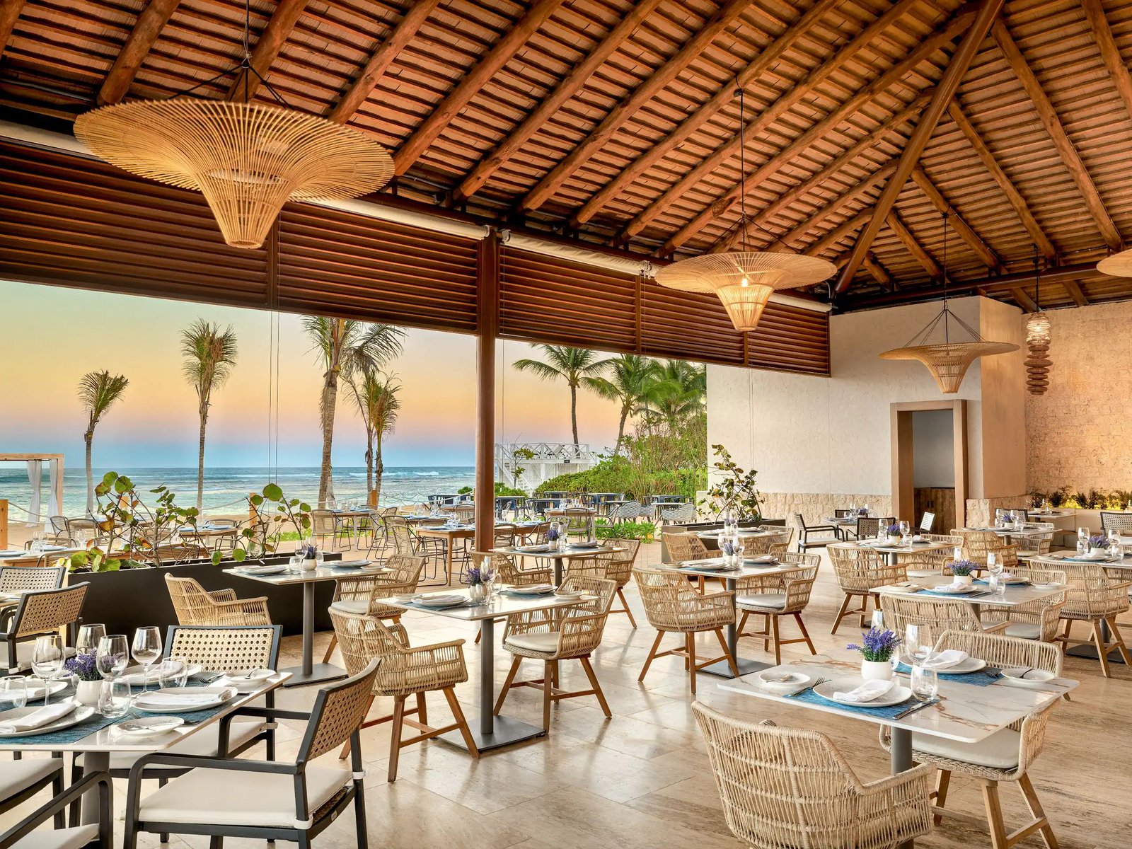 Secrets Tides Punta Cana, at the table