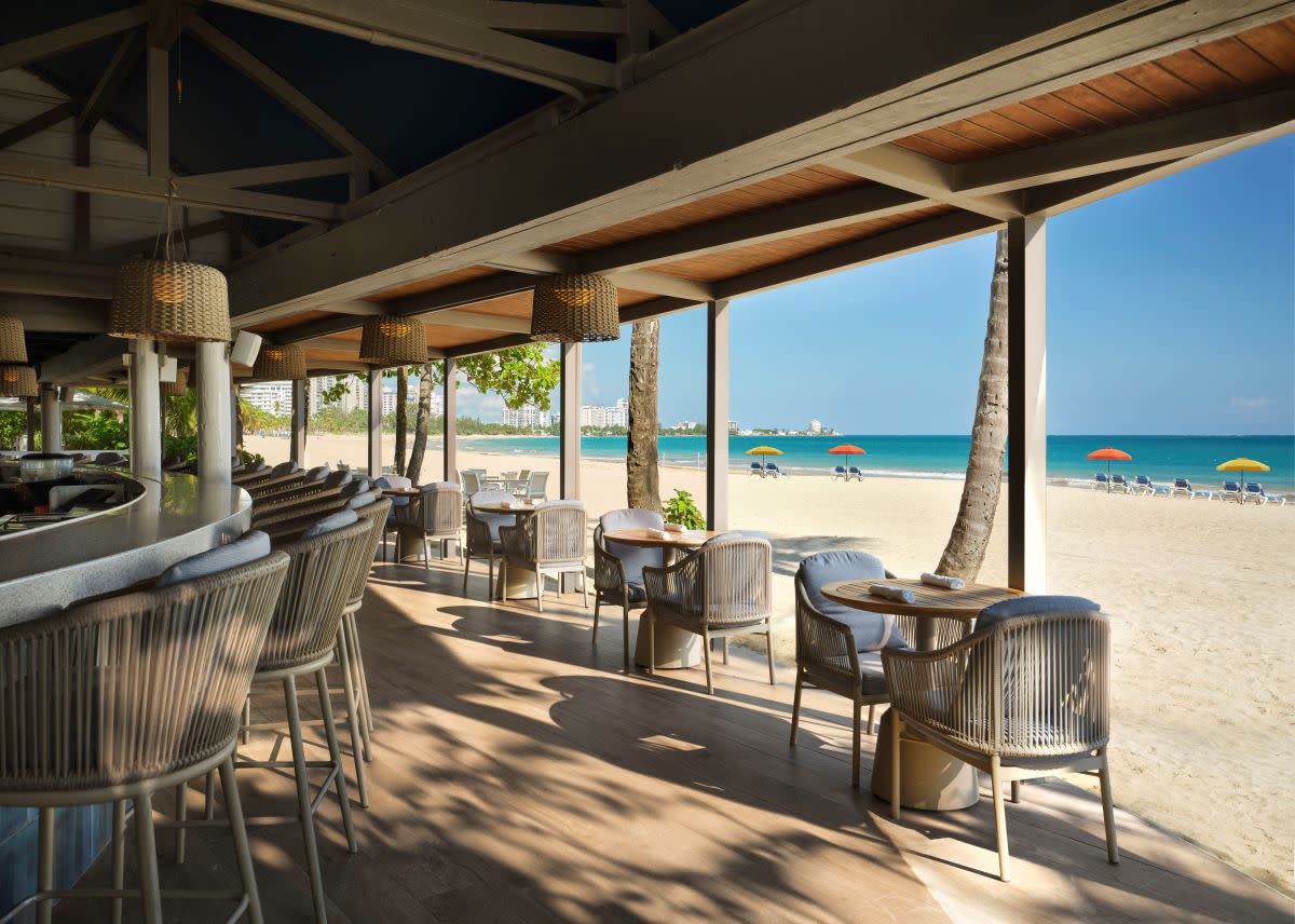 The Royal Sonesta San Juan, at the table