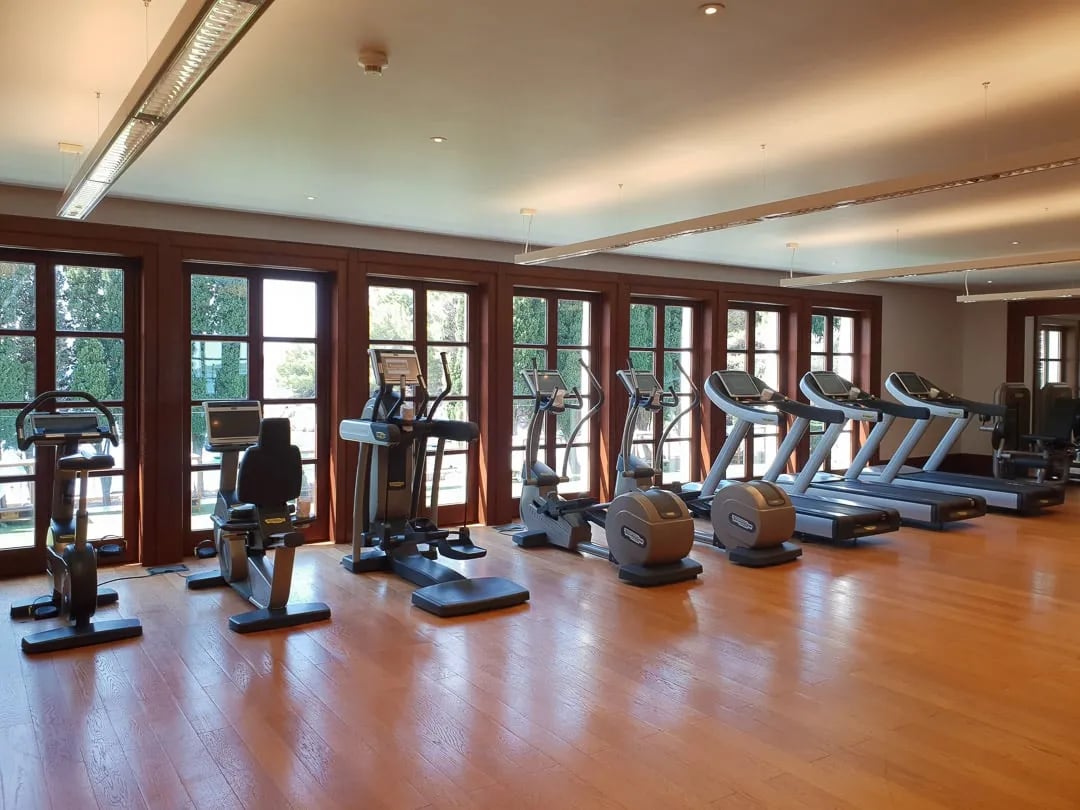 Aman Sveti Stefan, gym and yoga studio