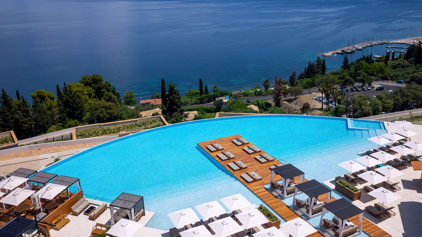 Angsana Corfu, the pool