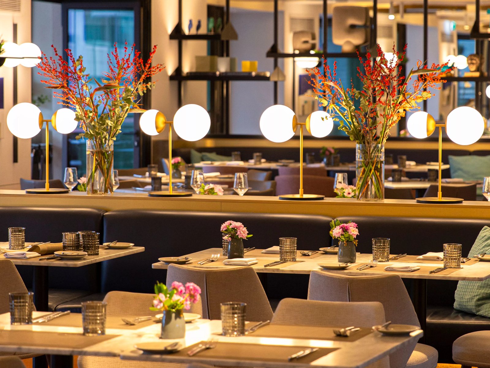 Athens Capital Hotel - MGallery Collection, mappemonde restaurant bar & lounge