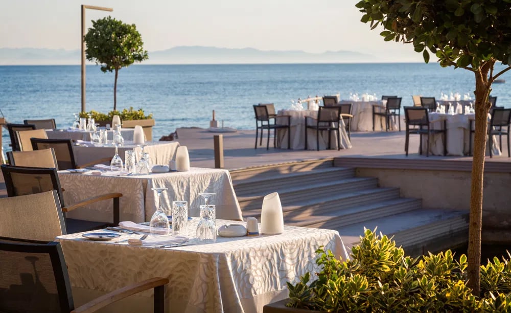 Divani Apollon Palace & Thalasso, at the table