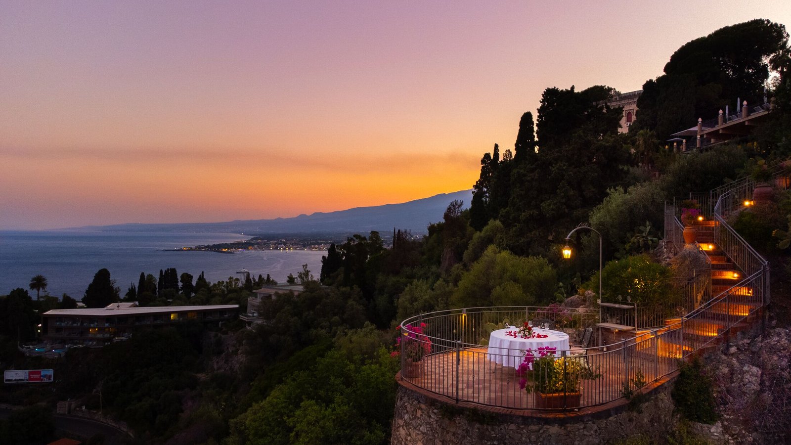 Grand Hotel San Pietro, at the table