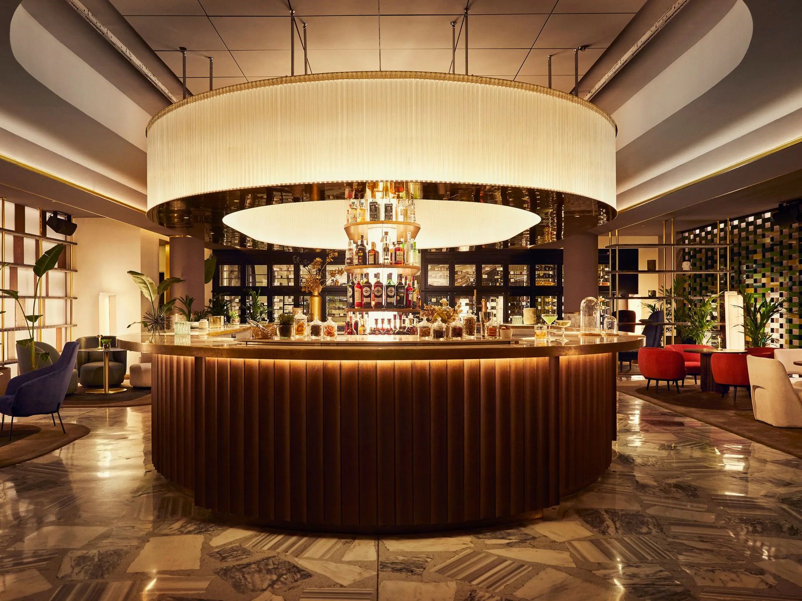Grand Hyatt Barcelona, at the table