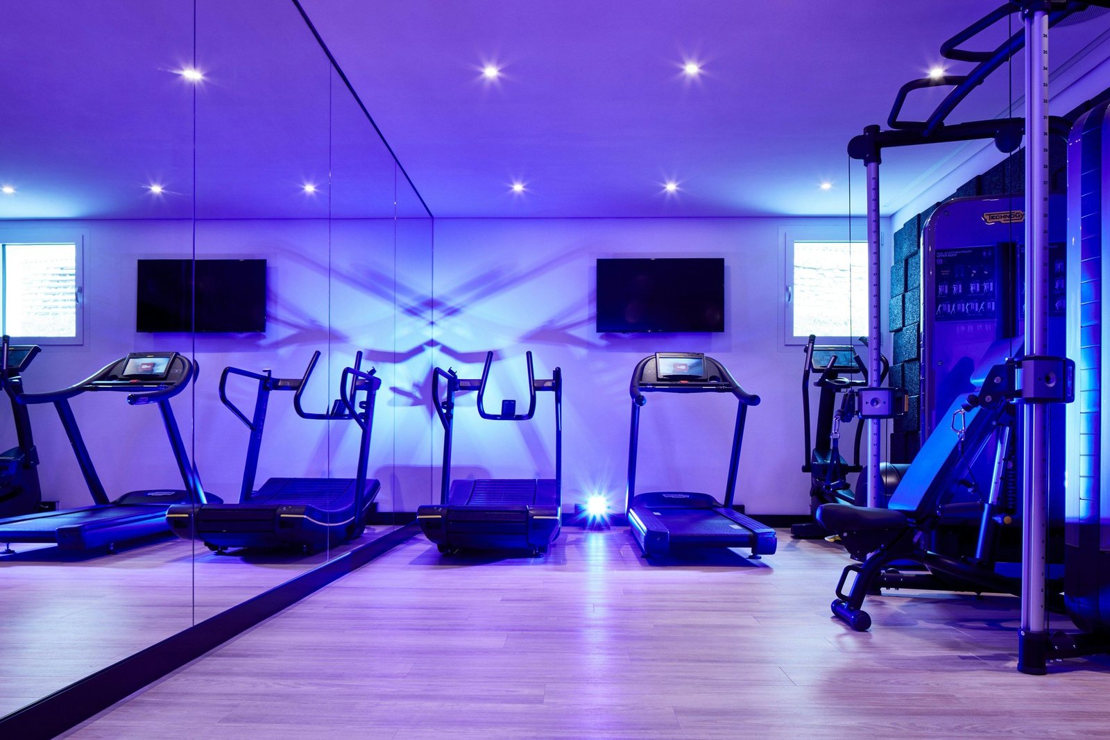 Hard Rock Hotel Davos, the saunas and gym
