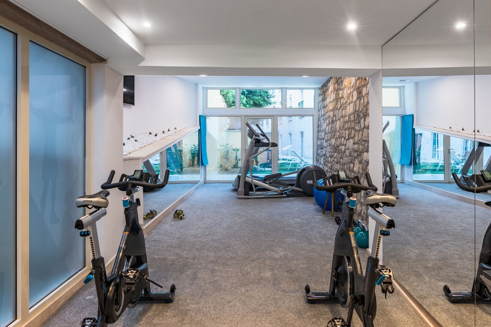 Heritage Grand Perast Hotel, outdoor pool and gym