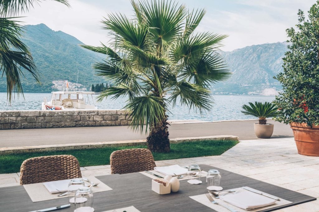 Heritage Grand Perast Hotel, at the table