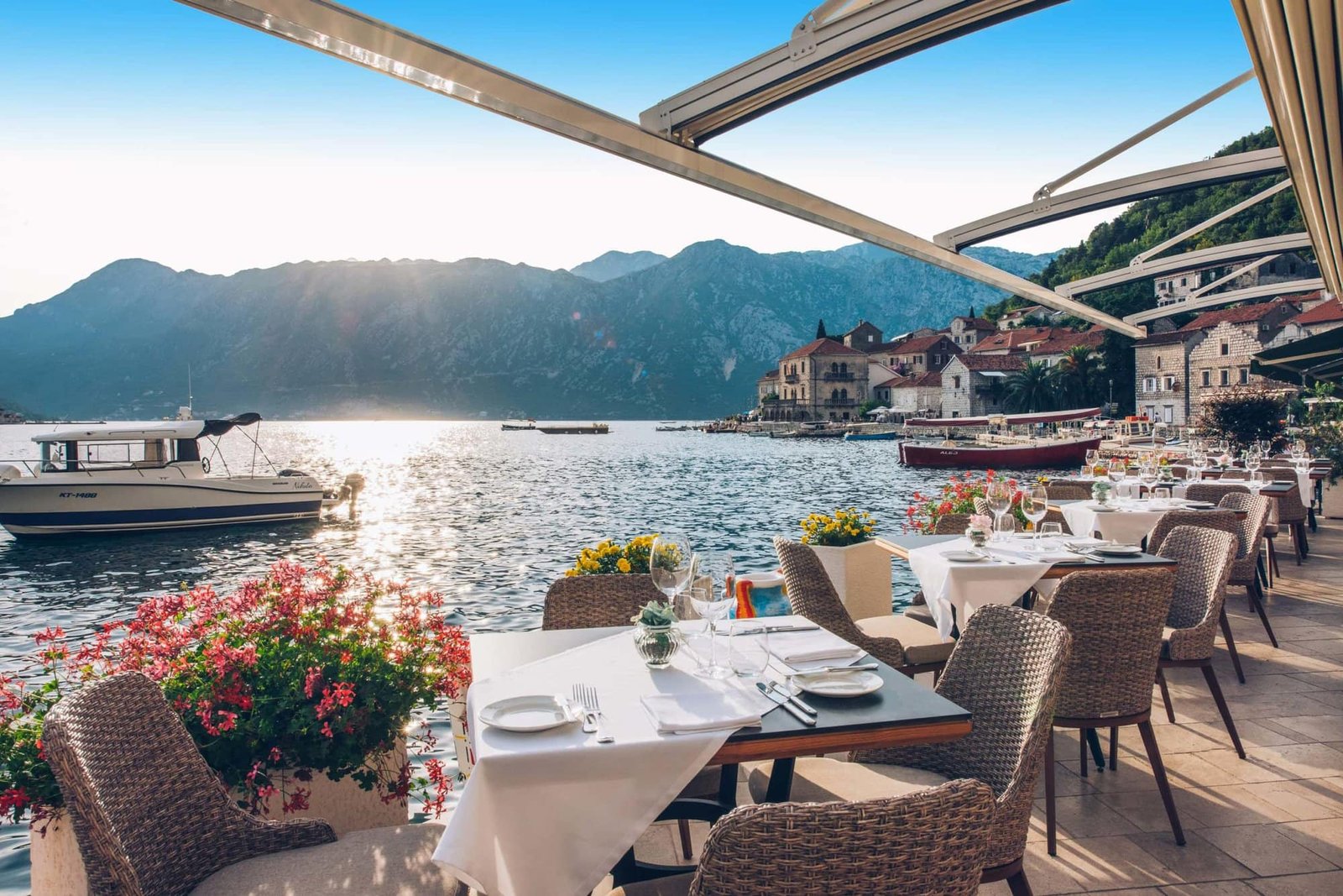 Heritage Grand Perast Hotel, at the table