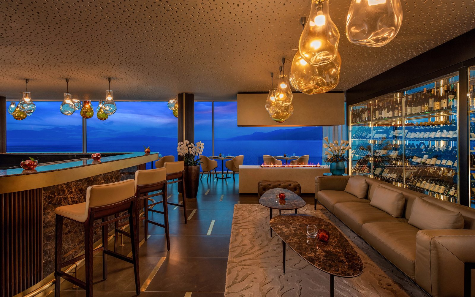Hilton Rijeka Costabella Beach Resort & Spa, at the table