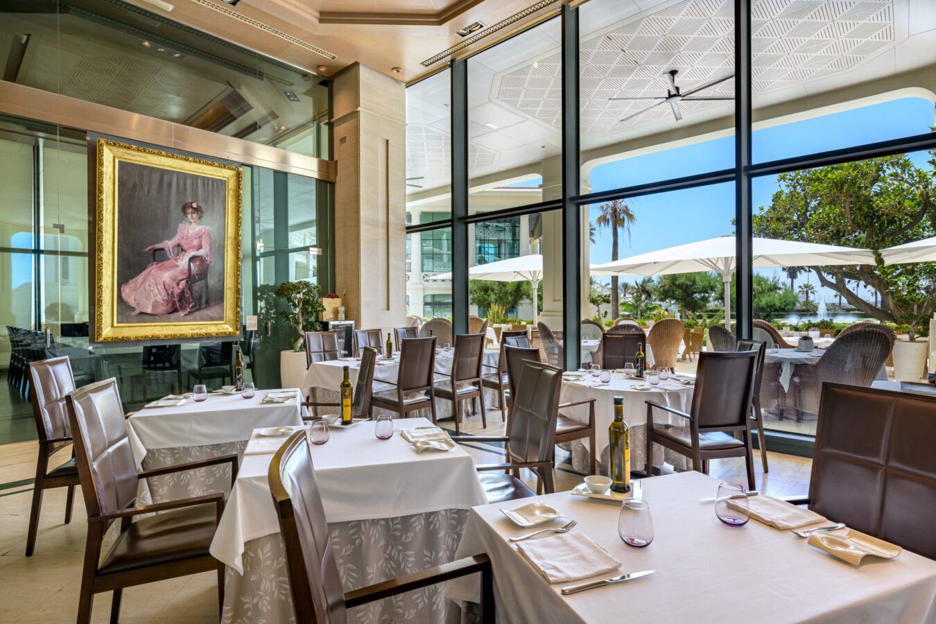 Las Arenas Balneario Resort, at the table
