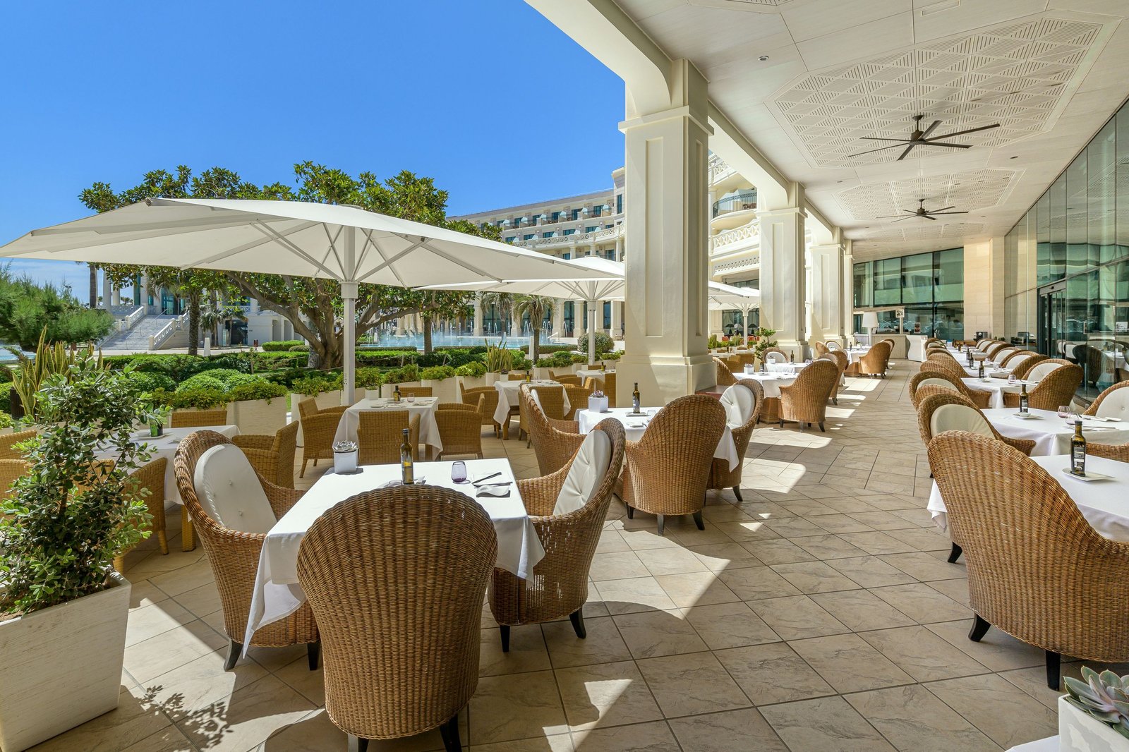 Las Arenas Balneario Resort, at the table