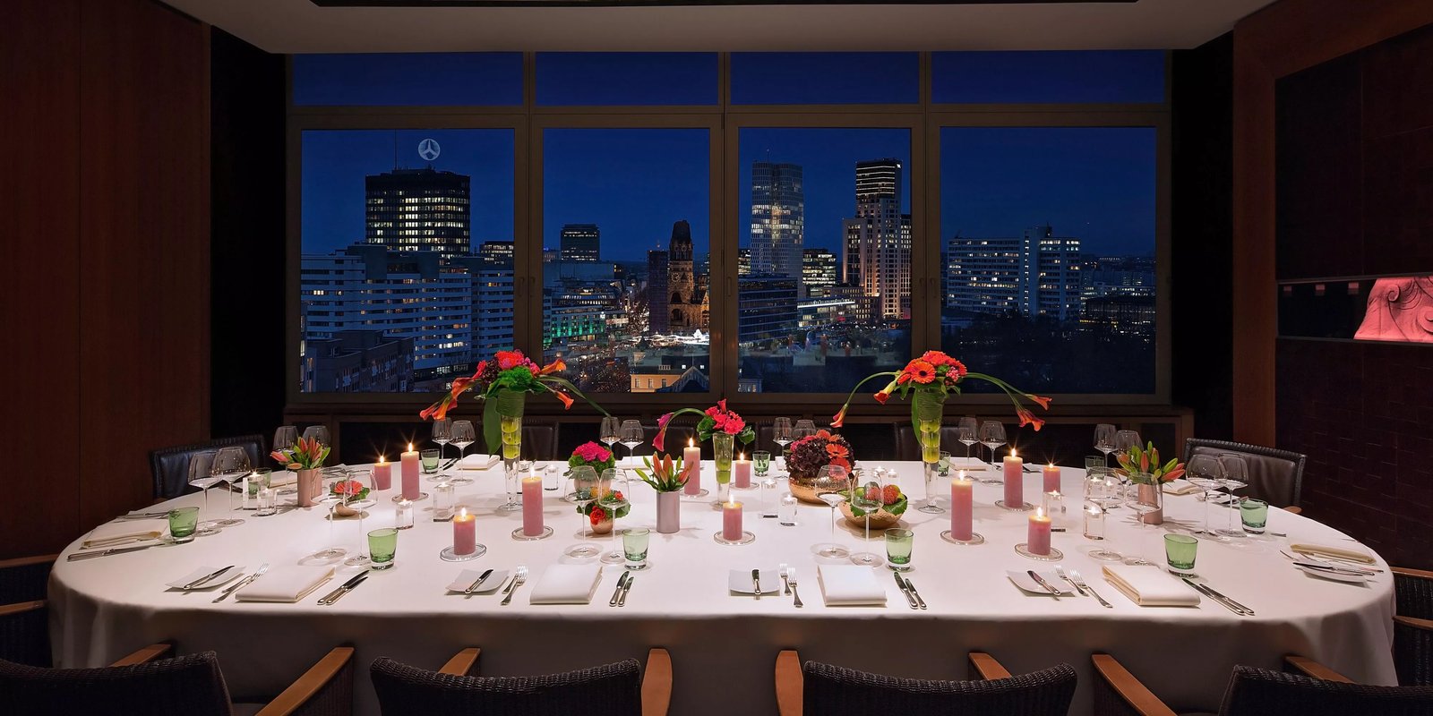 InterContinental Berlin, at the table