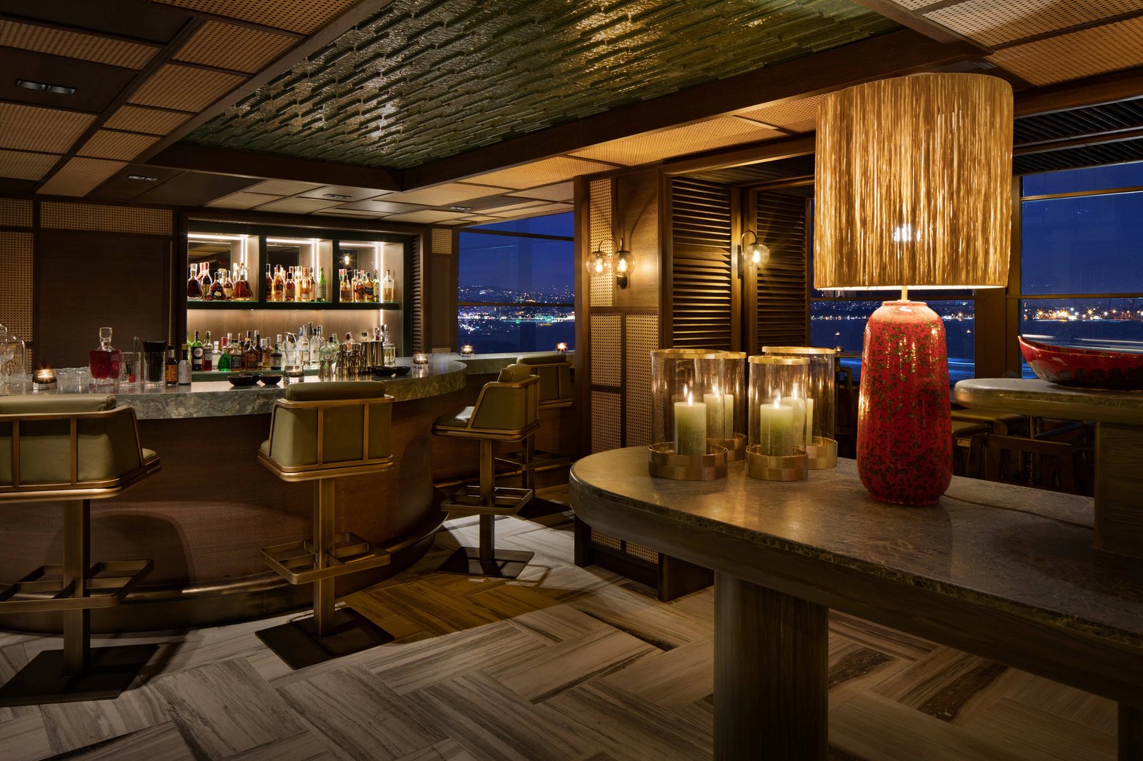 JW Marriott Istanbul Bosphorus, at the table