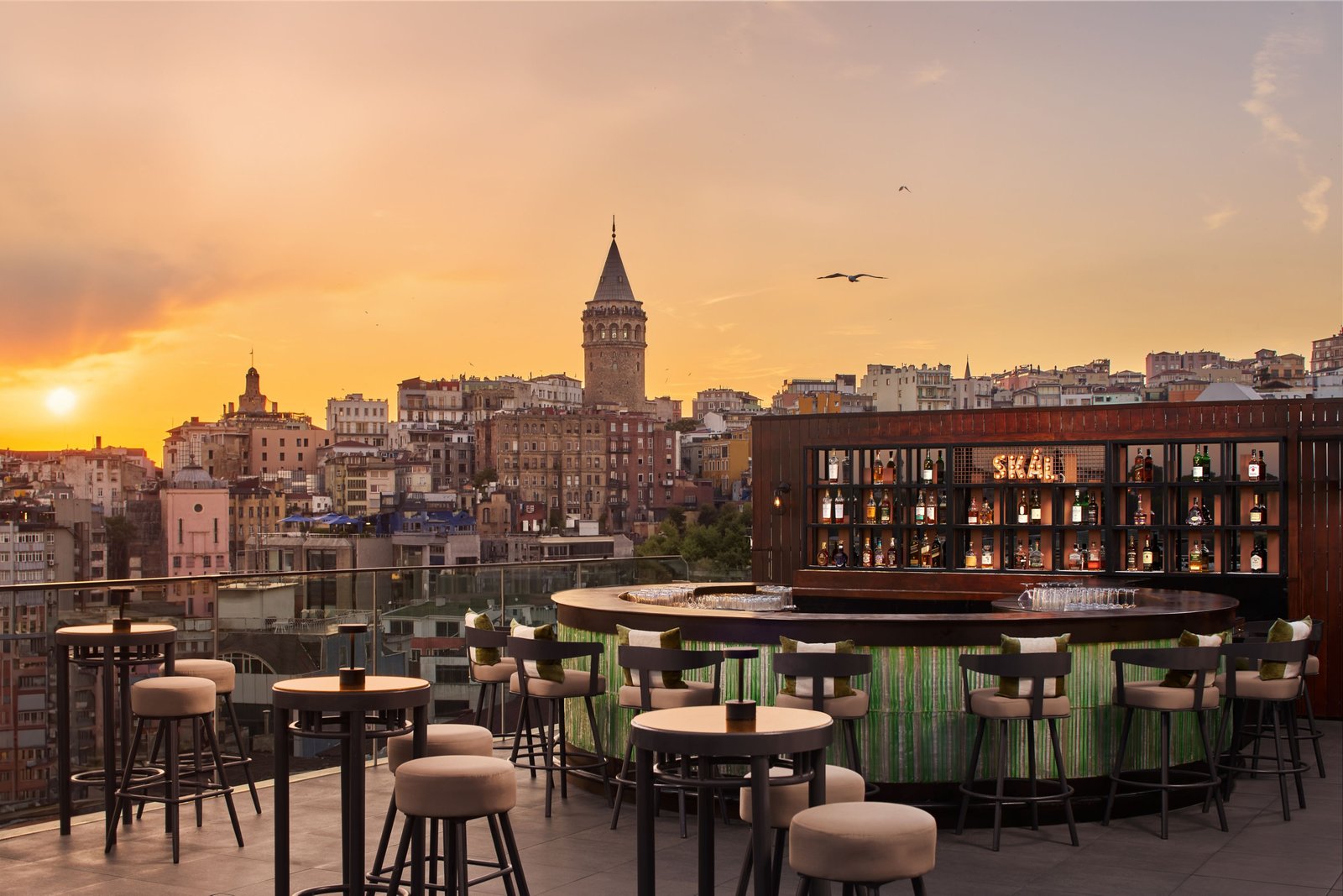 JW Marriott Istanbul Bosphorus, at the table