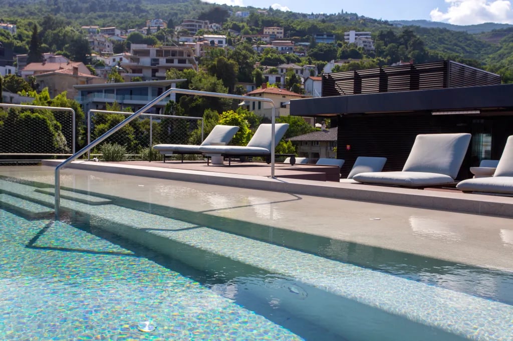 Keight Hotel Opatija, the pool