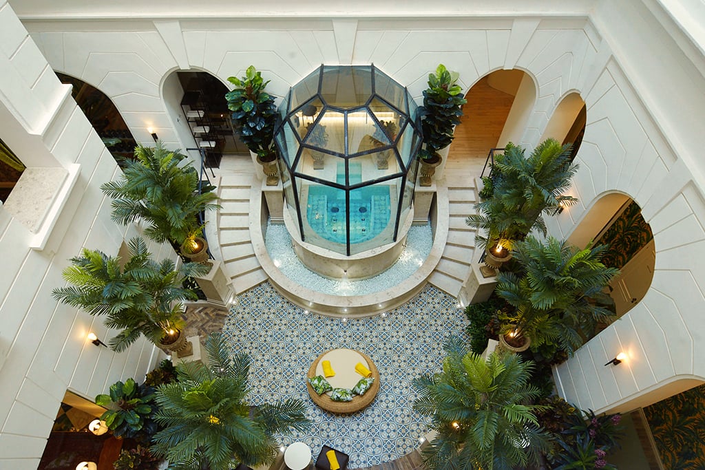 Mystery Hotel Budapest, the spa