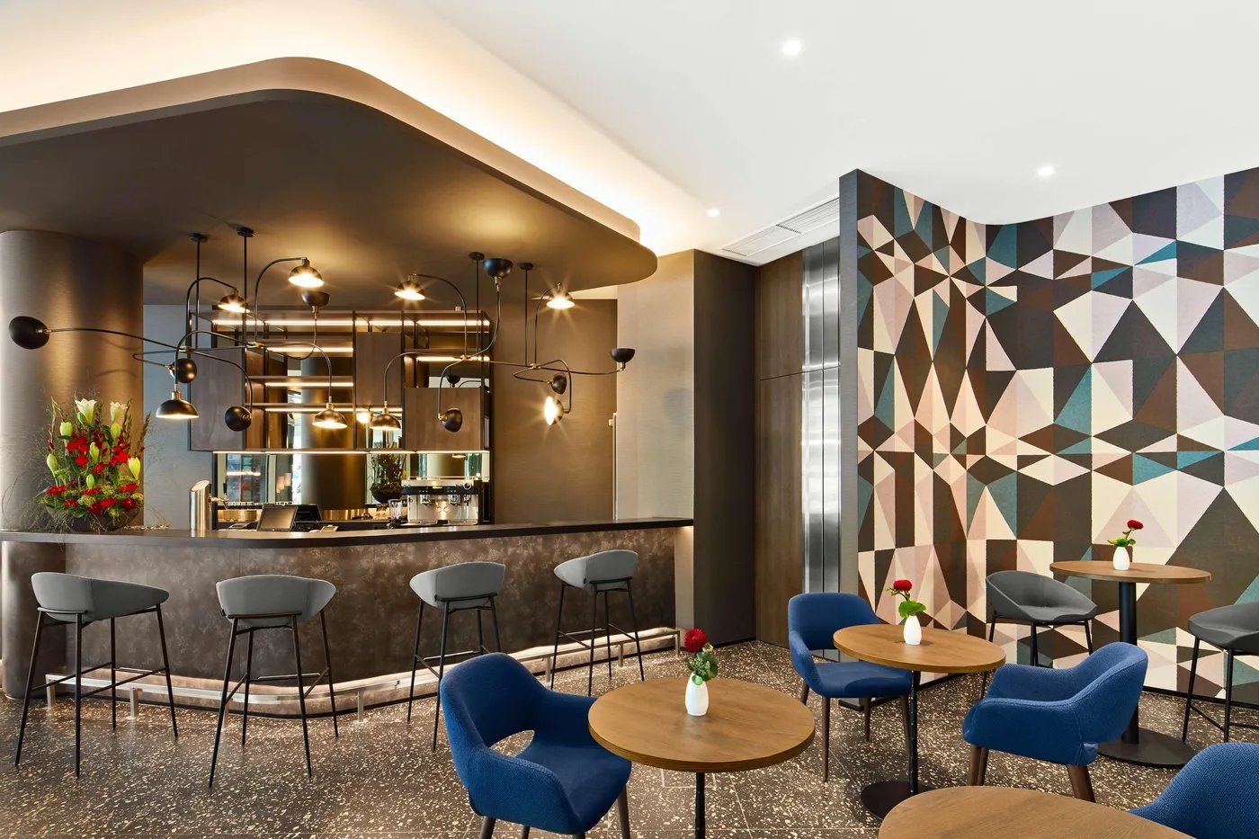 Hotel NH Collection München Bavaria, lobby bar