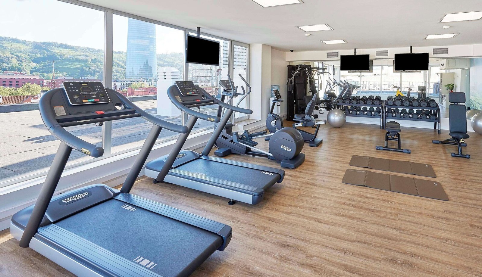 Hotel NH Collection Villa de Bilbao, the gym