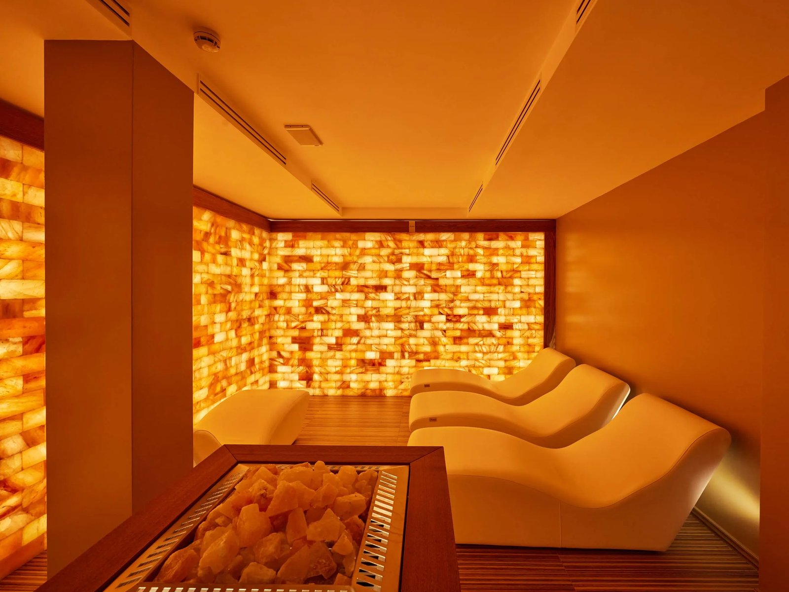 Palazzo Fiuggi, the gym and thermae