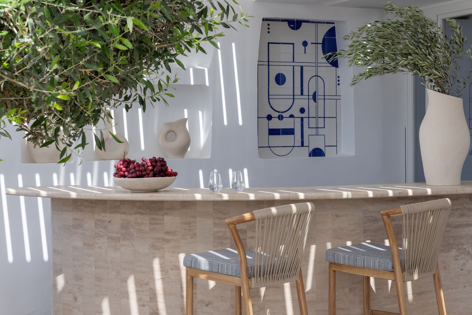 Patmos Aktis, a Luxury Collection Resort & Spa, Greece, at the table
