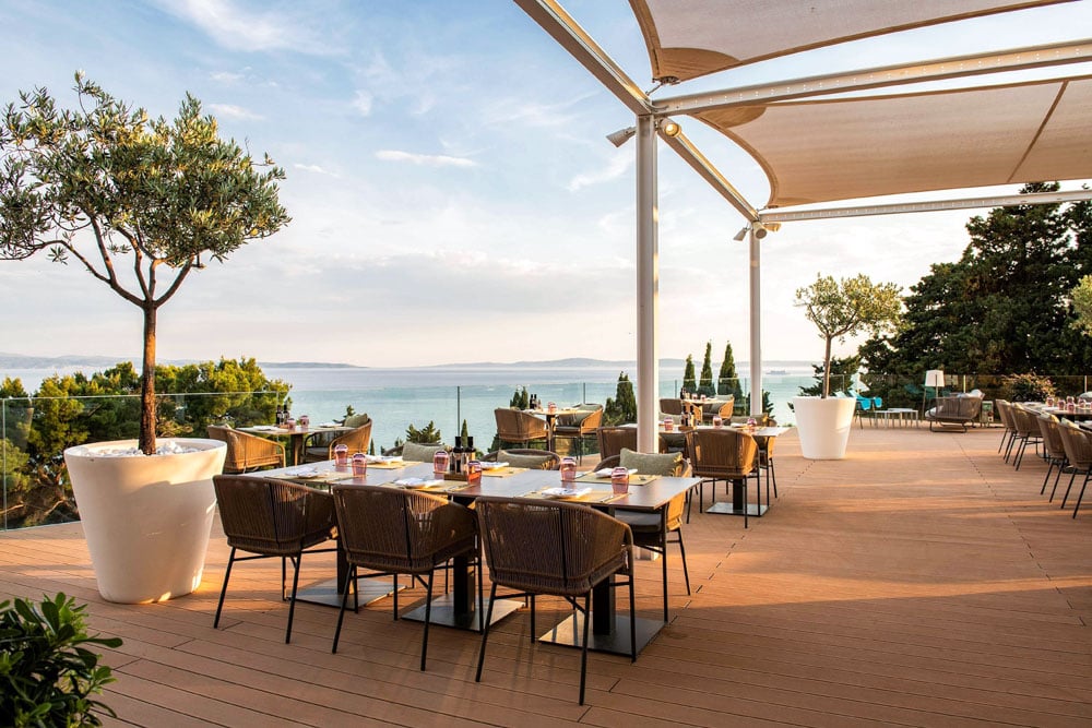 Radisson Blu Resort & Spa, Split, at the table